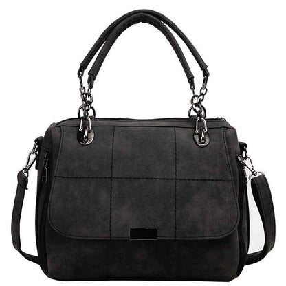 Matte Women's Totes Boston Bag Black MuddyStock null