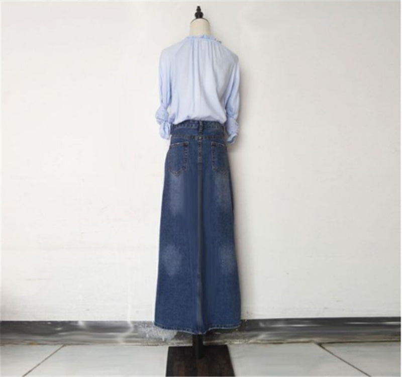 Wear Frayed Long Skirt For Women All Products