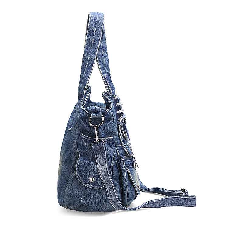 Denim Shoulder Bag For Women