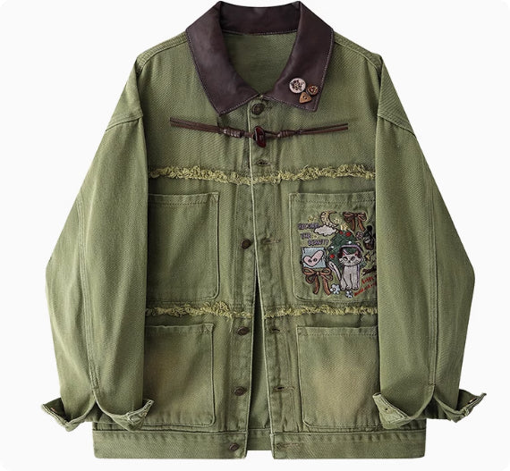 Brushed Denim Jacket For Women MuddyStock All Products