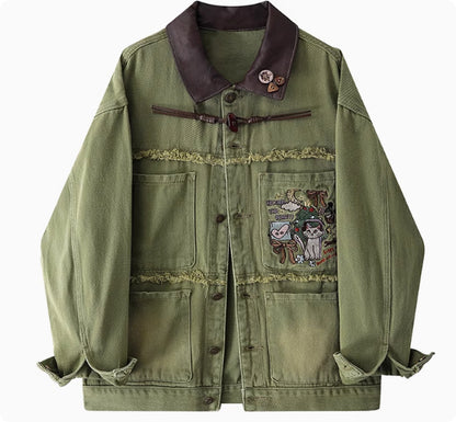 Brushed Denim Jacket For Women MuddyStock All Products