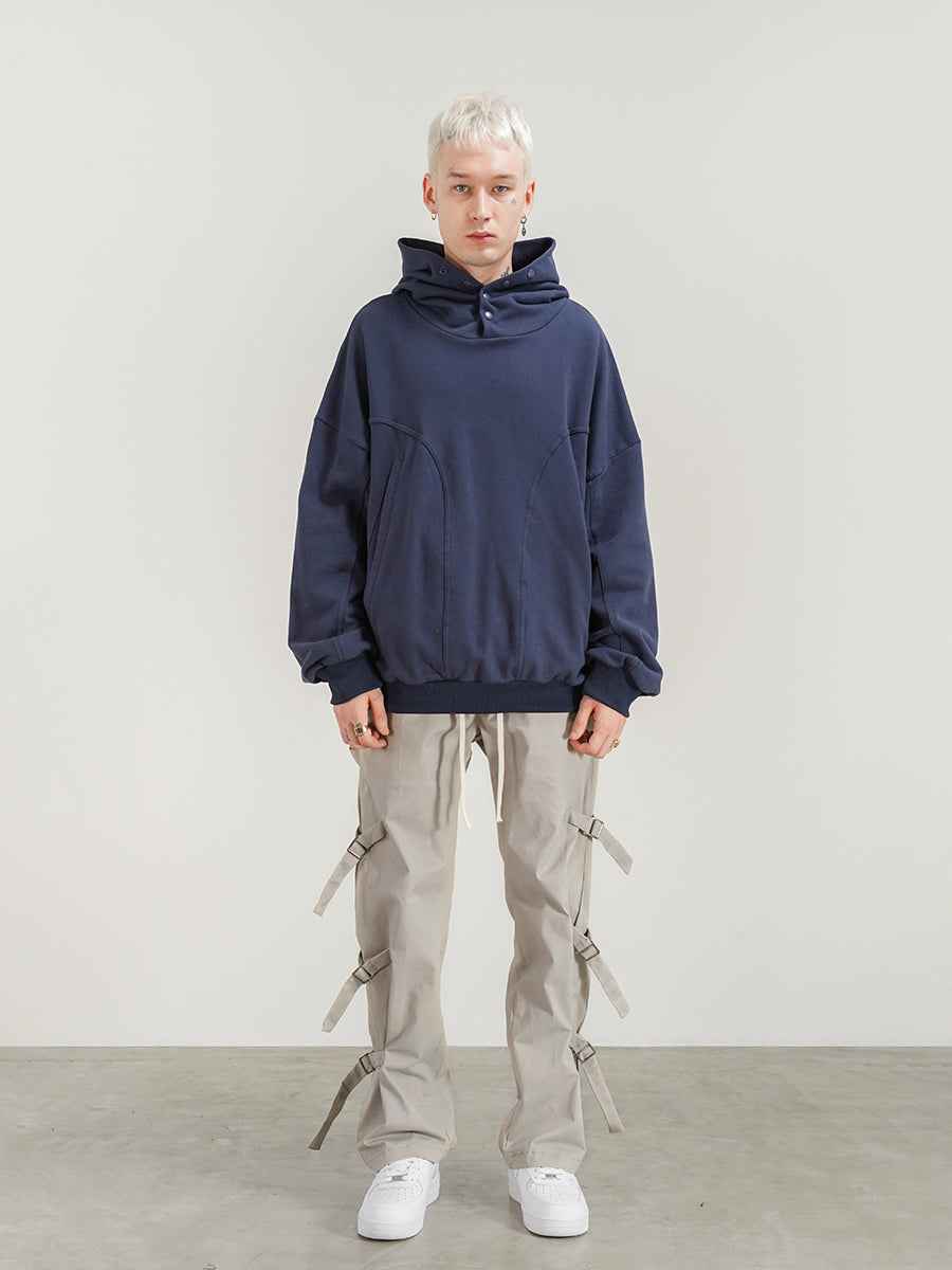 Men's High Street Vibe Cut Deconstructed Hoodie MuddyStock