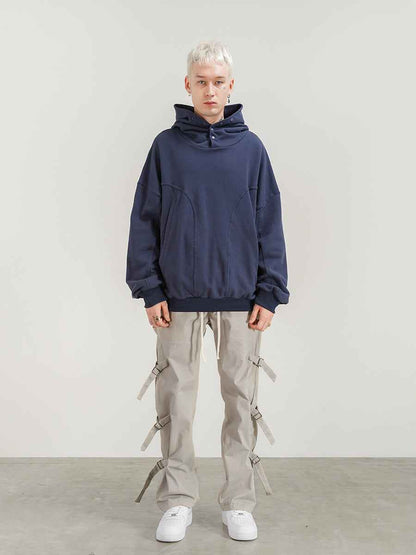 Men's High Street Vibe Cut Deconstructed Hoodie MuddyStock