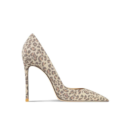 Leopard Pattern High Heels For Women