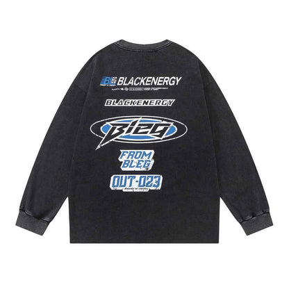 Racing Suit Long-sleeved T-shirt For Women null