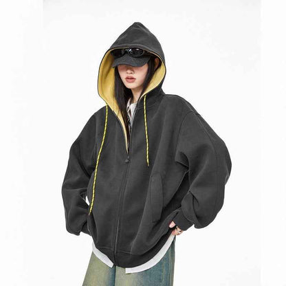 Retro Color-block Hoodie For Women | MuddyStock Originals eprolo