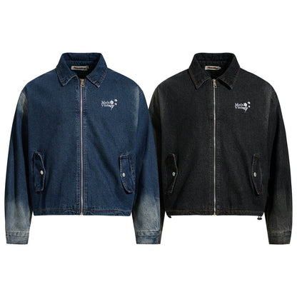 Retro Denim Jacket For Men | MuddyStock Originals MuddyStock