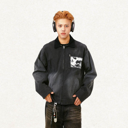 Street Thin Jacket For Men And Women MuddyStock