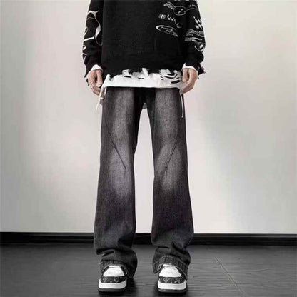 American Retro Jeans For Men MuddyStock