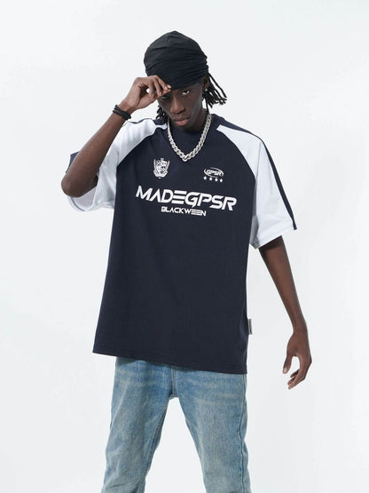 New Real Shot American Street Fashion Short Sleeve T-shirt For Men And Women MuddyStock