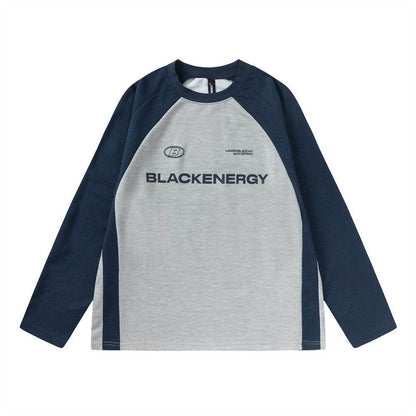 American Street Fashion Sports Long Sleeve T-shirt For Men And Women MuddyStock
