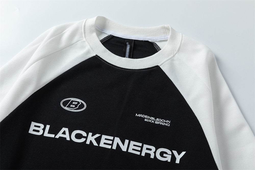 American Street Fashion Sports Long Sleeve T-shirt For Men And Women MuddyStock