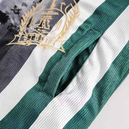 Retro Patchwork Embroidery Jacket For Men And Women MuddyStock