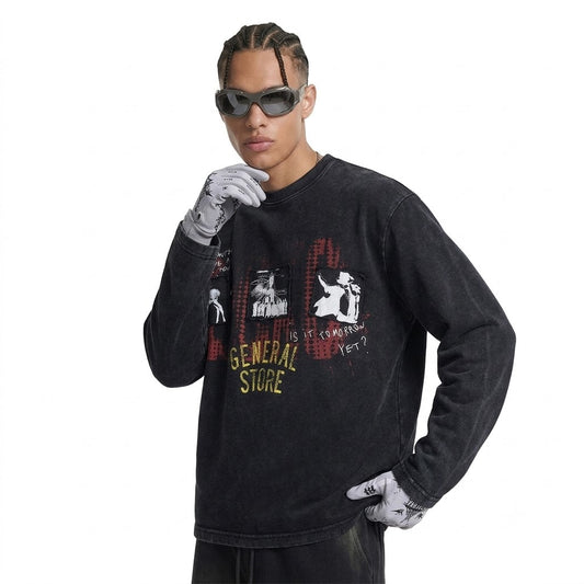 Printed Graffiti T-shirt For Men | MuddyStock Originals