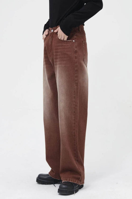 Wide Straight Jeans with Pockets For Men And Women | MuddyStock Originals MuddyStock