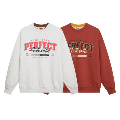 Round neck sweatshirt loose fit for men and women | MuddyStock Originals MuddyStock