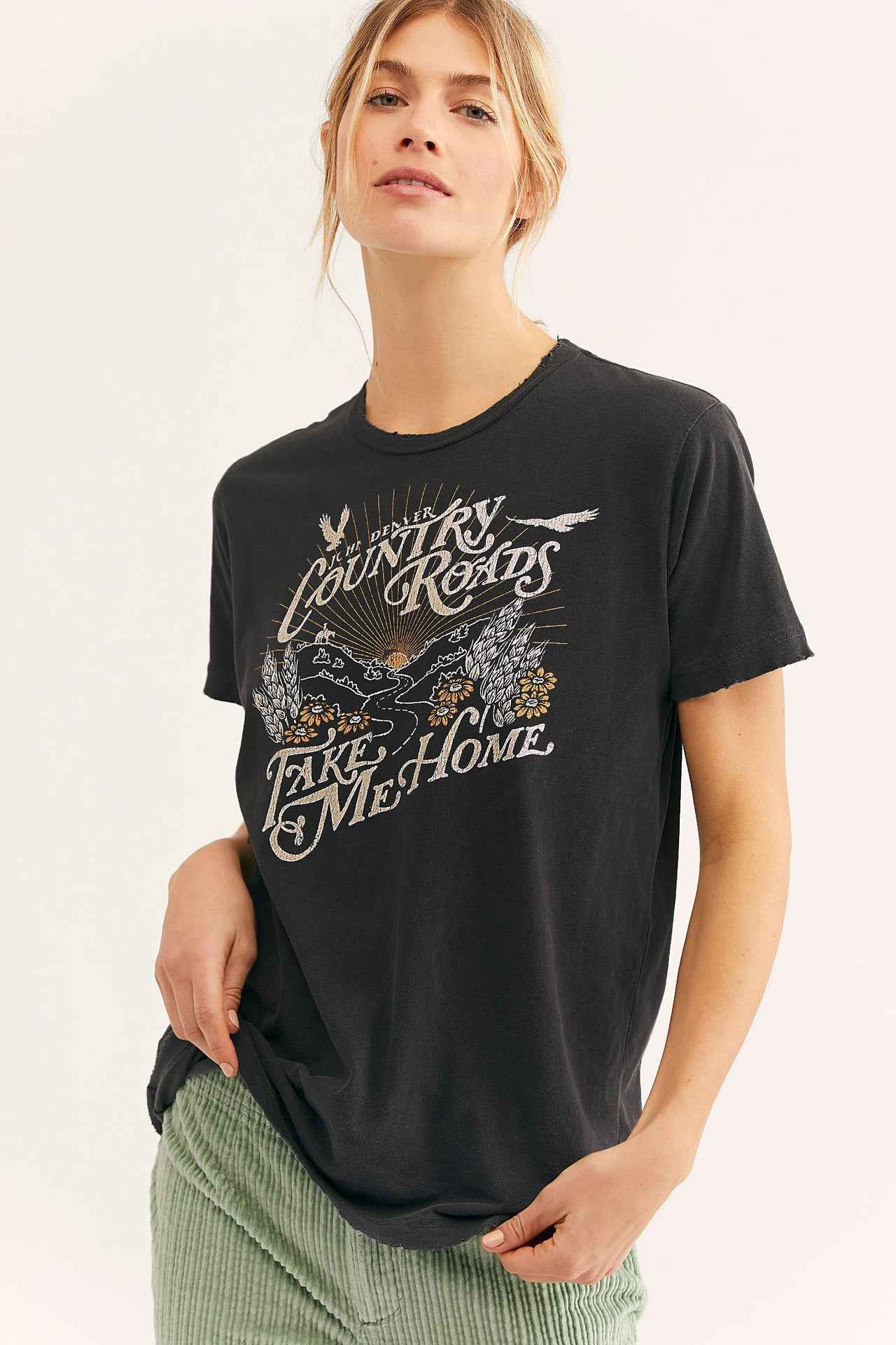 Printed T-shirt For Women MuddyStock