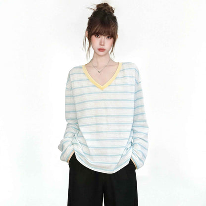 Loose Slim-Fitting Long Sleeve T-Shirt For Women | MuddyStock Originals