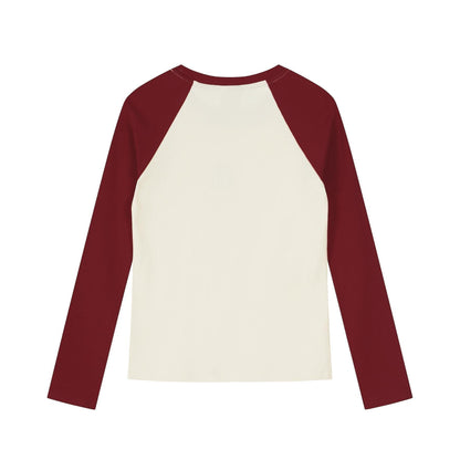 cartoon puppy long sleeved T-shirt for women | MuddyStock Originals
