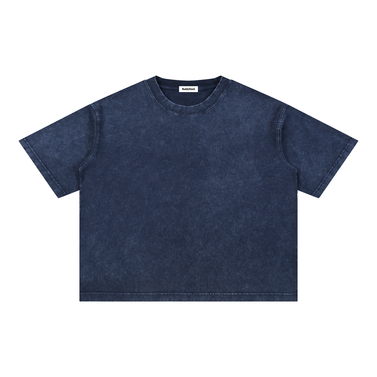 Mineral Wash Boxy Cotton T-Shirt For Men | MuddyStock Originals