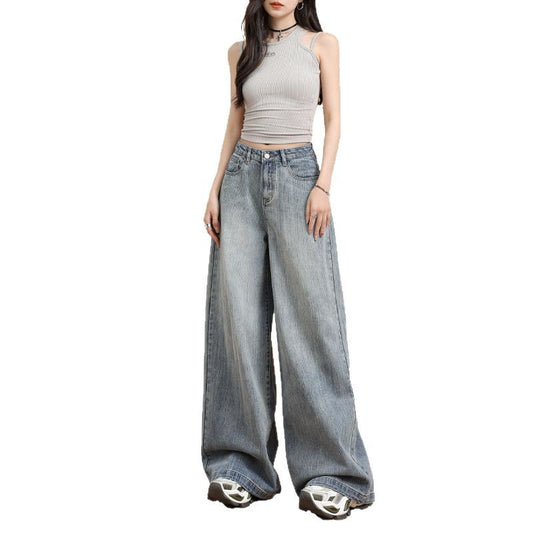 Retro Style Straight Floor-Length Trousers For Women | MuddyStock Originals MuddyStock