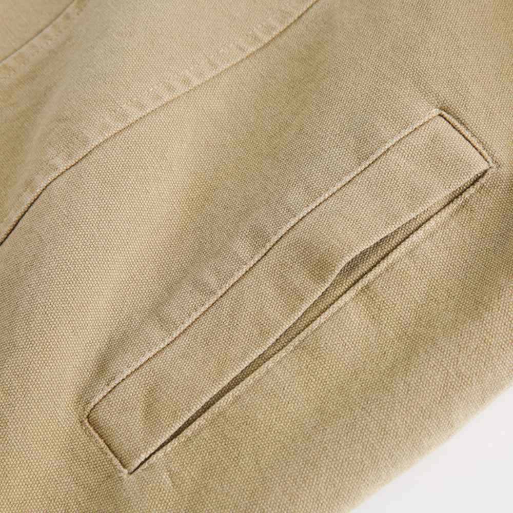 American Retro Workwear Canvas Jacket For Men And Women MuddyStock