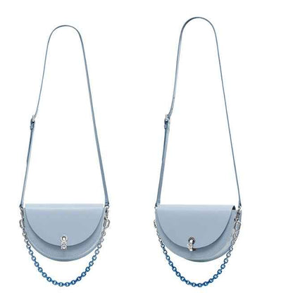 Women's Diamond Lock Small Design Shoulder Messenger Bag