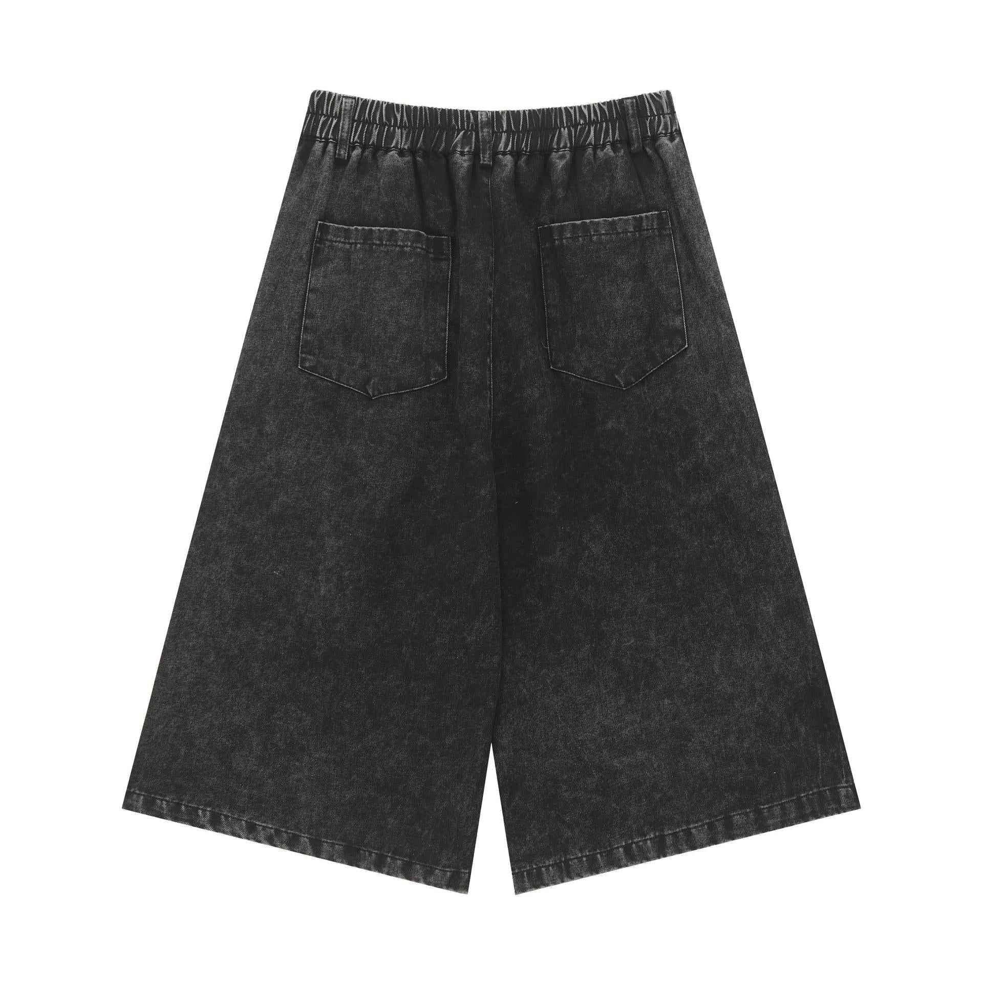 Cartoon embroidered shorts for women | MuddyStock Originals