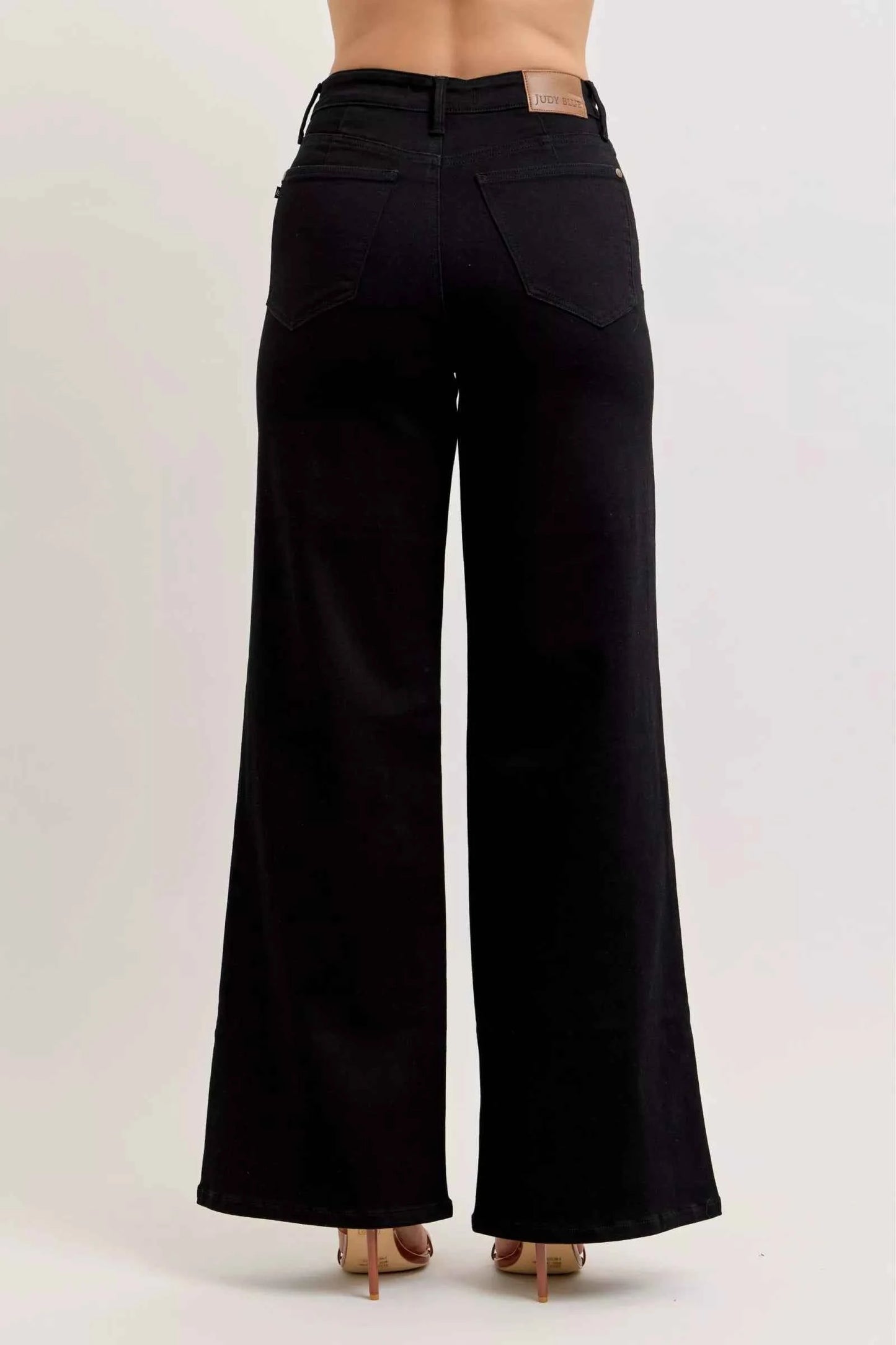High-Waisted Wide Leg Jeans For Women Trendsi