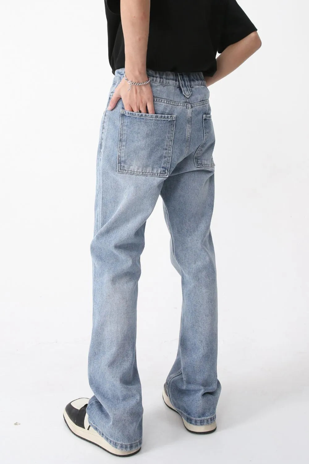 Blue Jeans with Pockets For Men MuddyStock