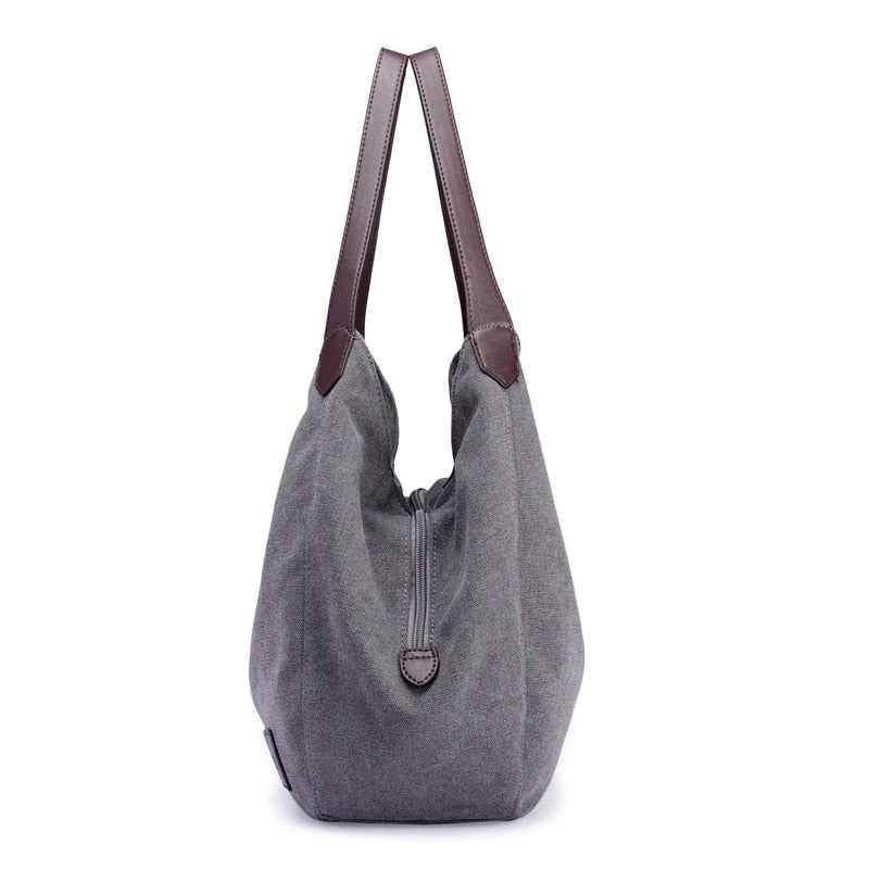 Women's Canvas Zipper bag