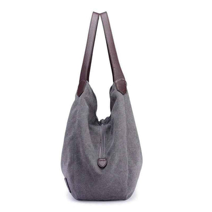 Women's Canvas Zipper bag