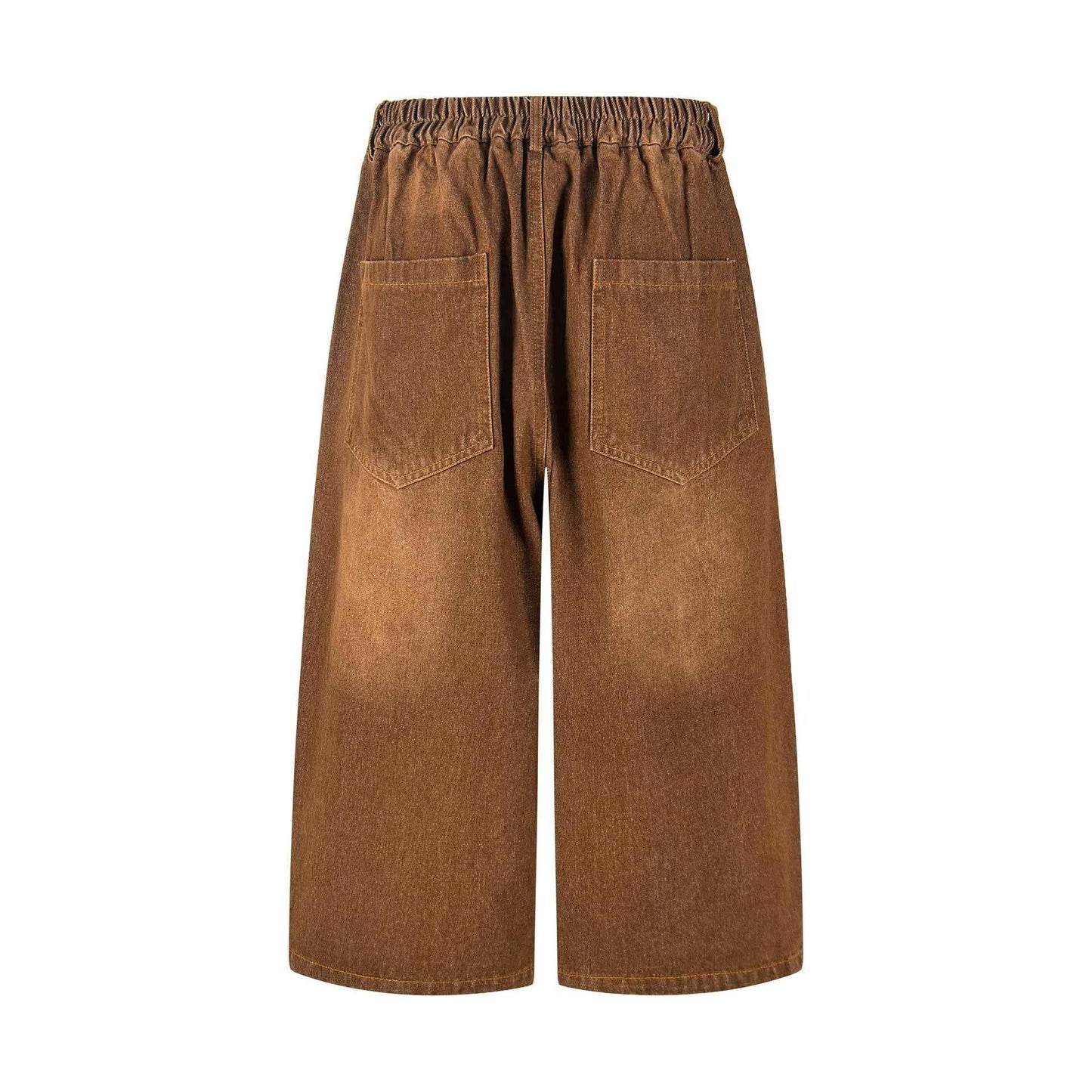 Kitten Patchwork Cropped Pants For Women | MuddyStock Originals