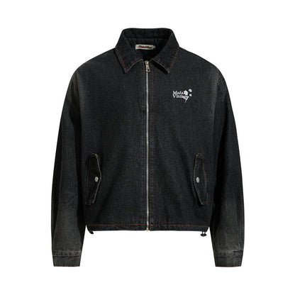 Retro Denim Jacket For Men | MuddyStock Originals MuddyStock