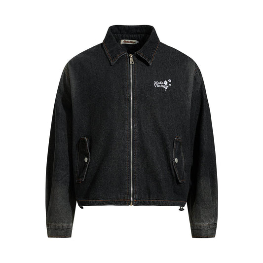 Retro Denim Jacket For Men | MuddyStock Originals MuddyStock