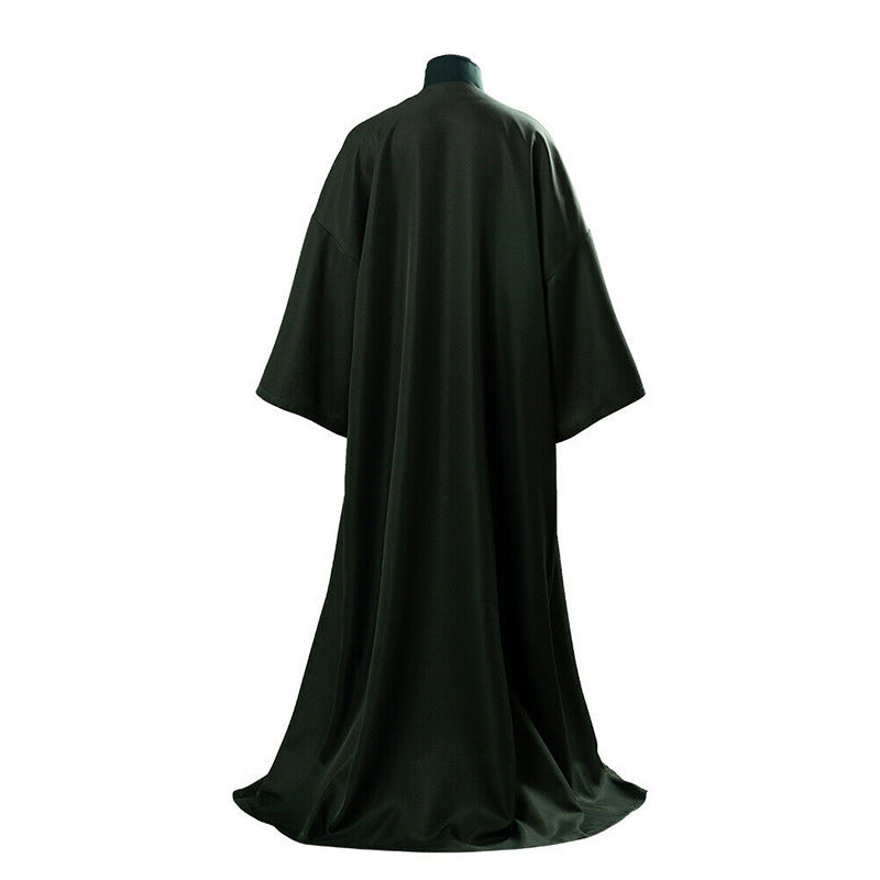 Voldemort Cosplay Costume Cape Coat For Halloween Women's Green