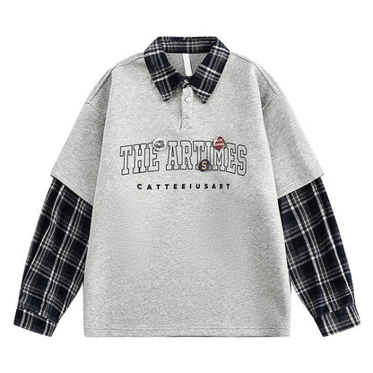 Polo Collar Sweatshirt for Men and Women MuddyStck Originals MuddyStock