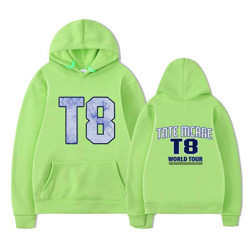 Tate McRae Fleece Hoodie For Men And Women MuddyStock