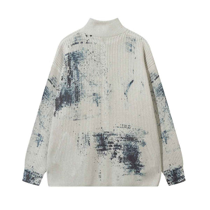 Half high collar zipper sweater jacket for men and women | MuddyStock Originals MuddyStock