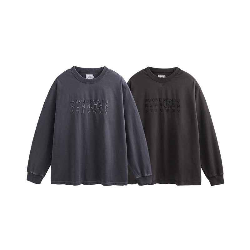 Long Sleeve Crew Neck T-Shirt For Men | MuddyStock Originals MuddyStock