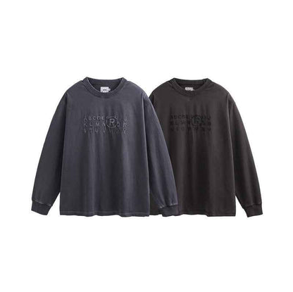 Long Sleeve Crew Neck T-Shirt For Men | MuddyStock Originals MuddyStock