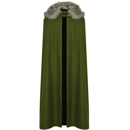 Game of Thrones Jon Snow Cloak For Halloween Army Green