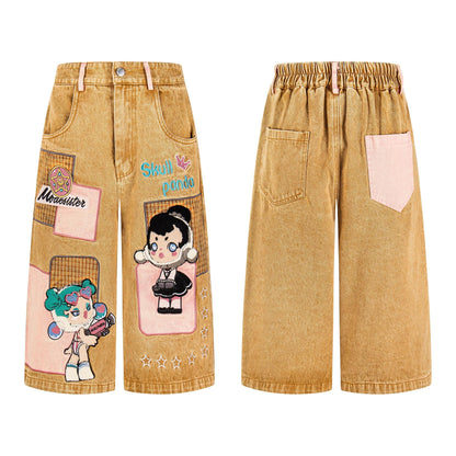 Loose wide leg workwear shorts for women | MuddyStock Originals