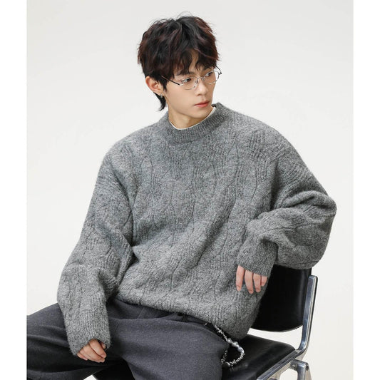 Round neck sweater for men | MuddyStock Originals