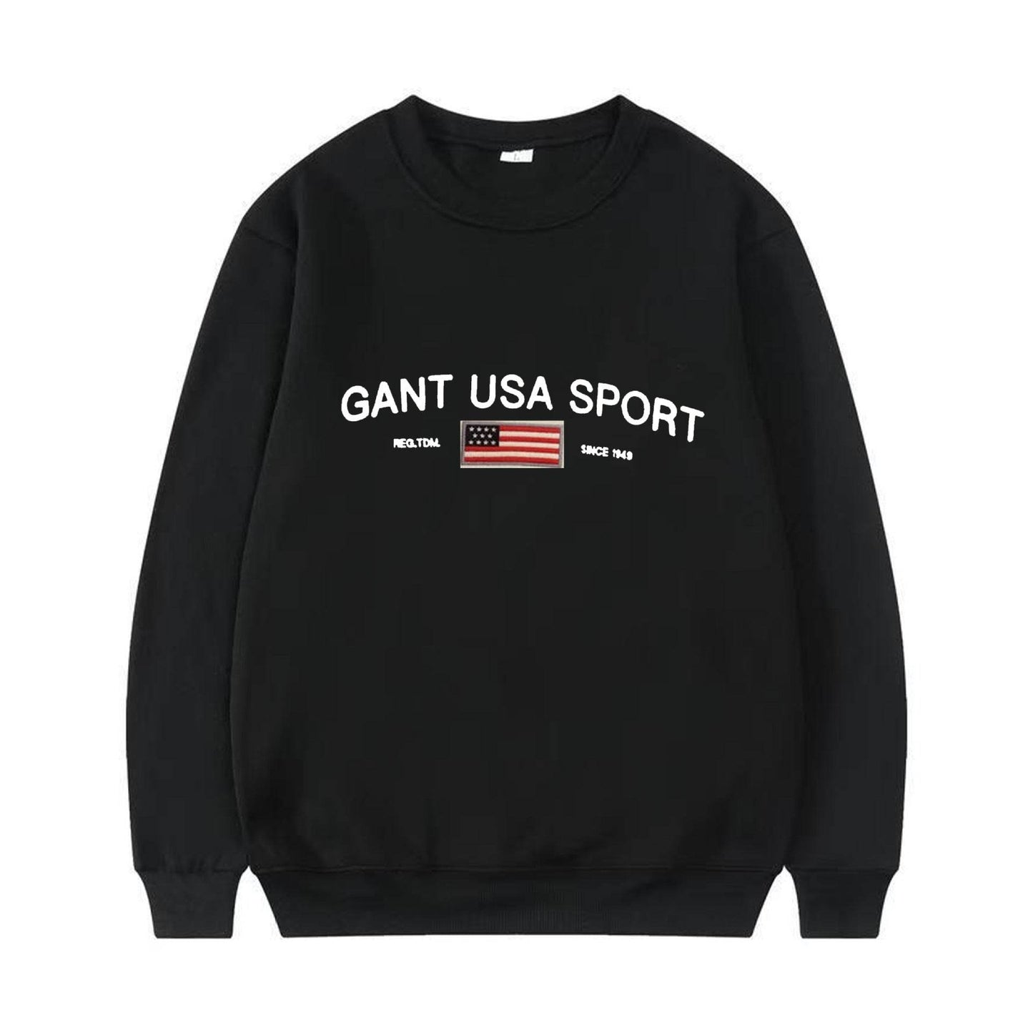 Crew Neck Sweatshirt For Men And Women | MuddyStock Originals Black MuddyStock