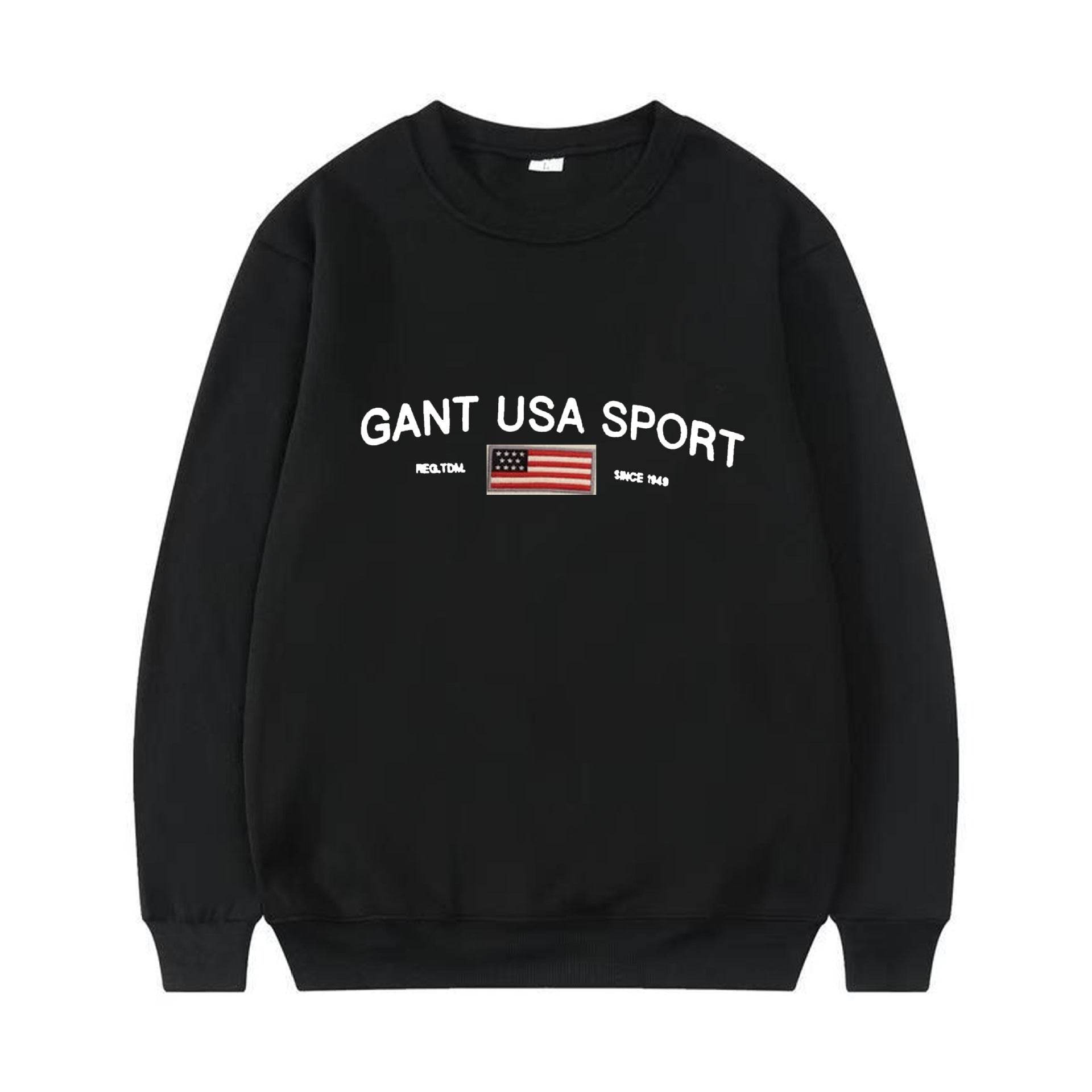 Crew Neck Sweatshirt For Men And Women | MuddyStock Originals Black MuddyStock