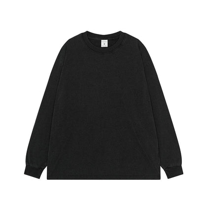 American Retro Long Sleeve T-shirt For Men And Women Fried Salt Long Sleeve MuddyStock