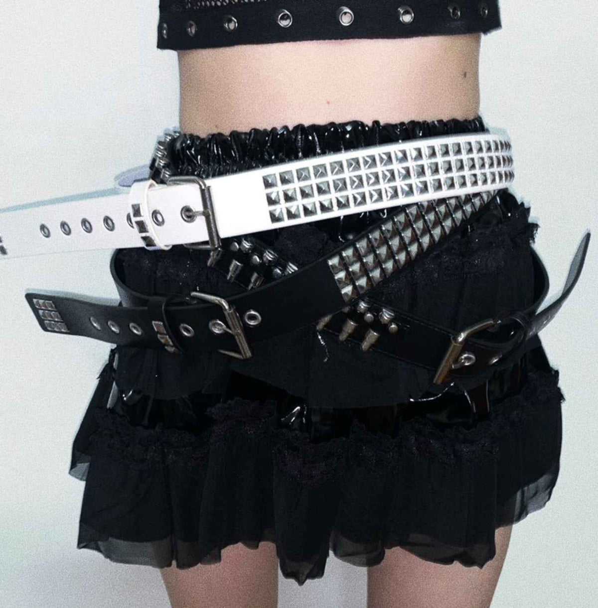 Low Waist Punk Rock Belt For Women