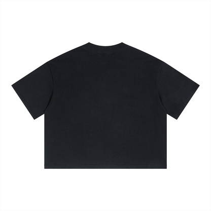 Boxy Drop Shoulder Crop T-Shirt For Men | MuddyStock Originals