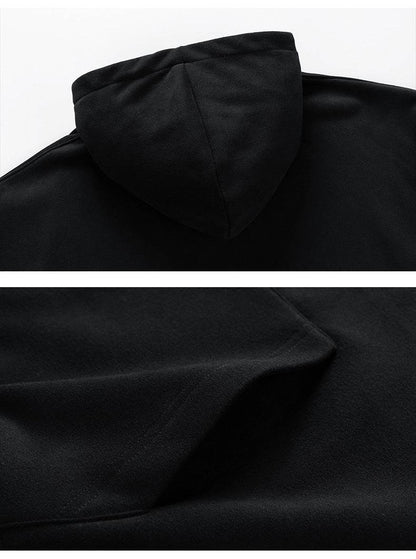 Men's American-style Simple Velvet Hoodie Top MuddyStock